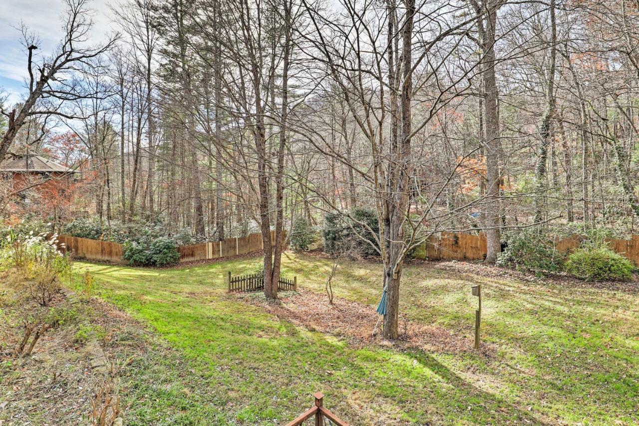 Asheville Mountain Getaway With Patio And Koi Pond! מראה חיצוני תמונה